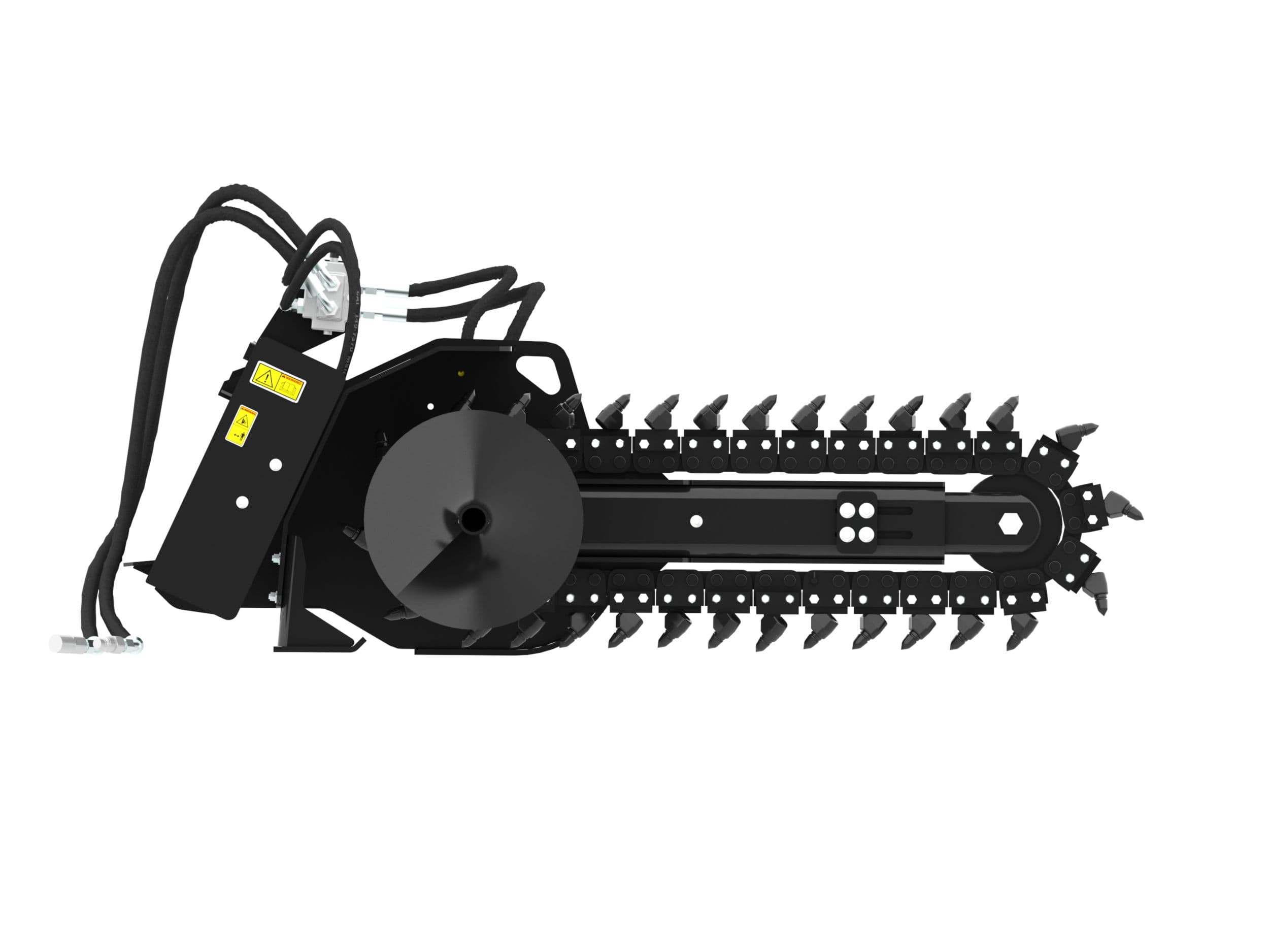 T109 Hydraulic Trencher With Rock-Frost Teeth