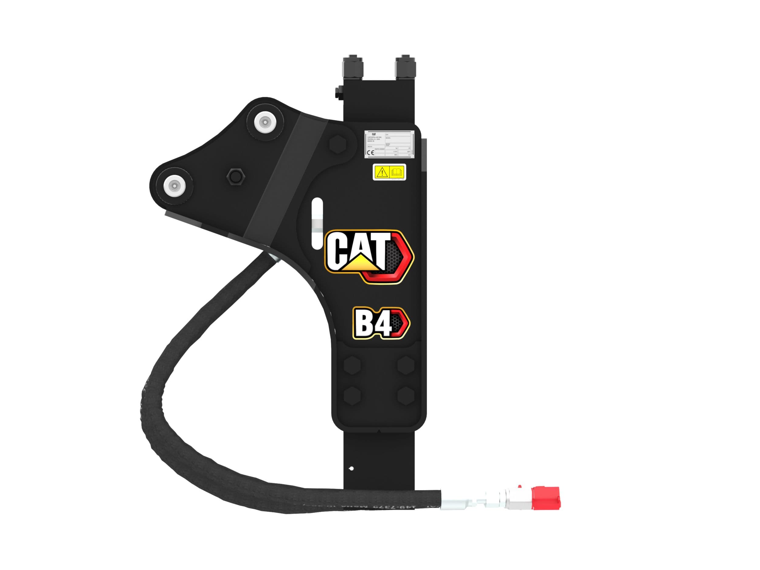 B4 Non-Silenced Side Mount Hydraulic Hammer