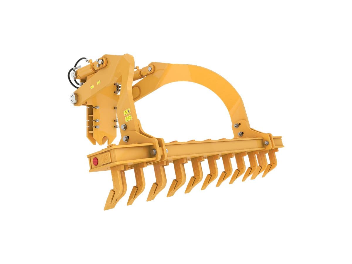 Mid-Machine Scarifier, Straight