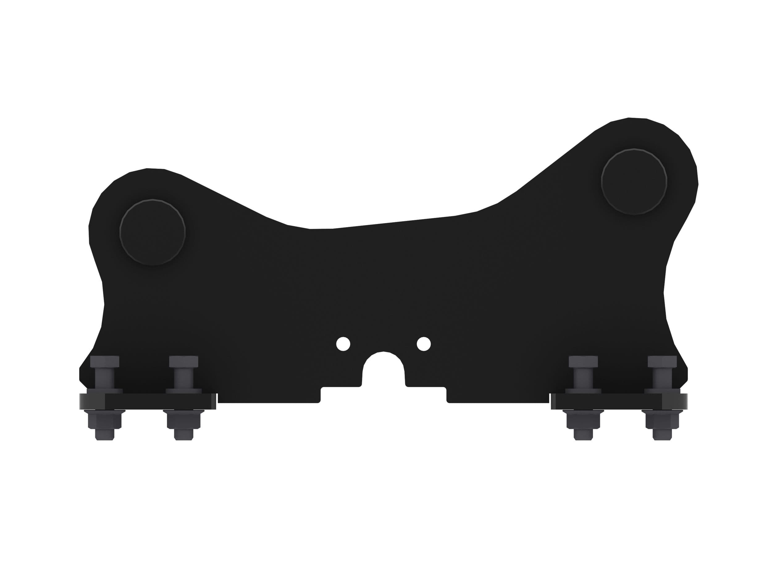 Grapple Mounting Bracket for Mini Excavators with S40 Coupler