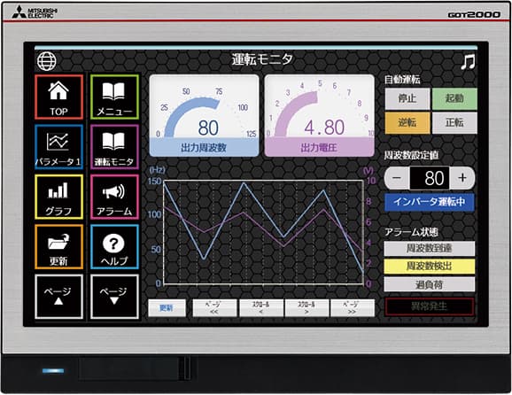 GT2510-WXTSD - 10.1” Wide, WXGA, TFT color LCD 65536 colors, Panel color: Silver, Power supply…
