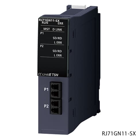 RJ71GN11-SX - CC-Link IE TSN manager/local station, optical fiber cable-compatible
