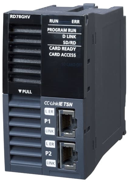 RD78GHV - Maximum number of control axes: 128 axes, Minimum operation cycle: 31.25 μs, CC-Link IE…