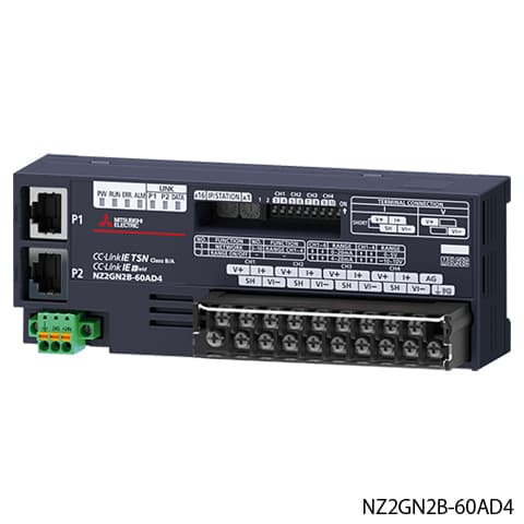 NZ2GN2B-60AD4 - 4 channels, input: -10...10 V DC, 0...20 mA DC, output (resolution): 0...16000,…