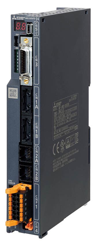 MR-J4W2-0303B6 - SSCNET III/H-compatible servo amplifier, 0.03 kW, 48 V DC/24 V DC