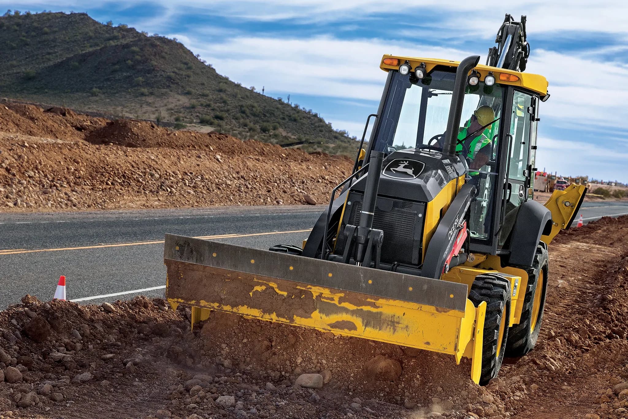 320 P-Tier Backhoe