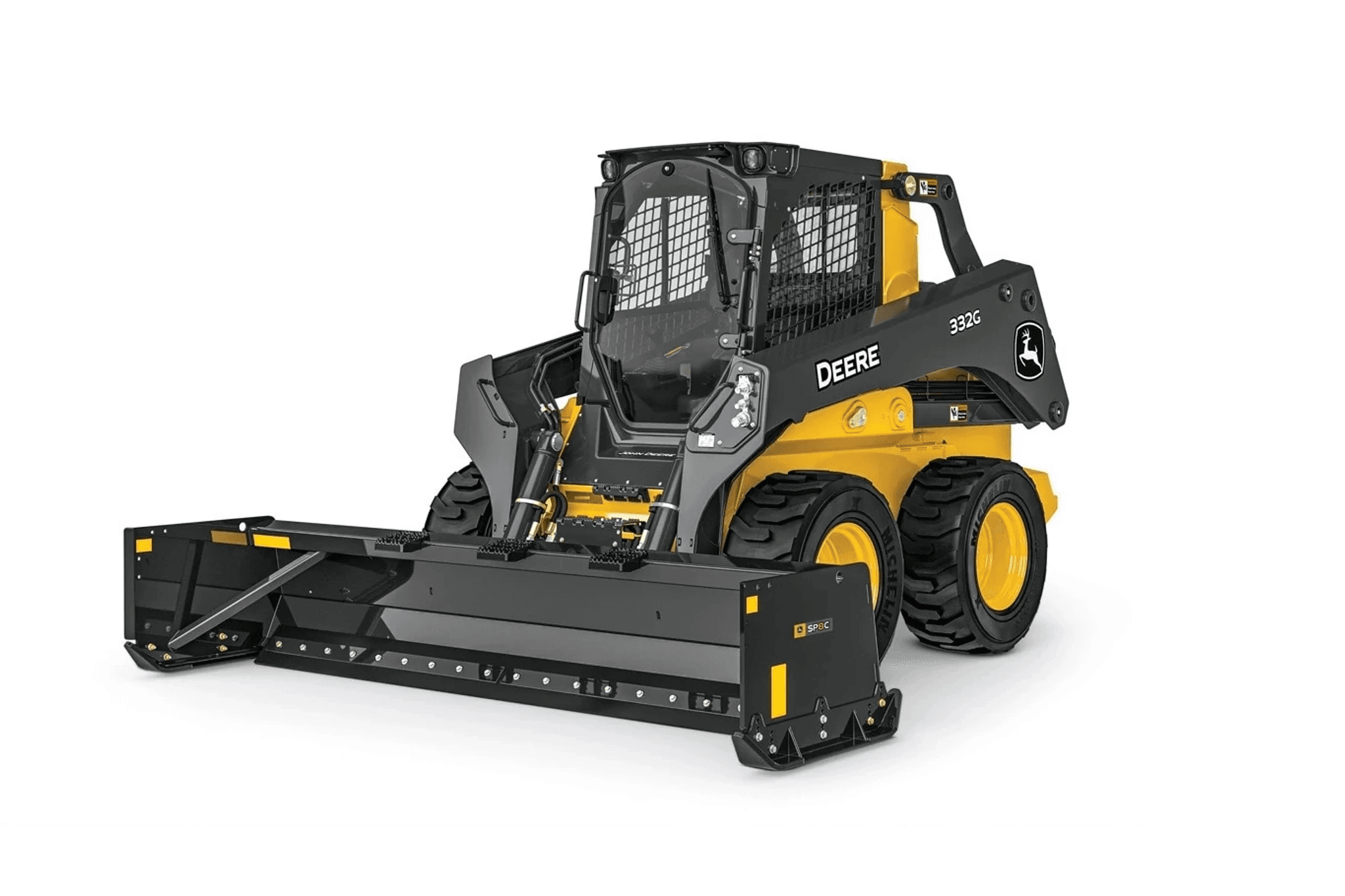 SP8C Snow Pusher Compact Equipment Attachment