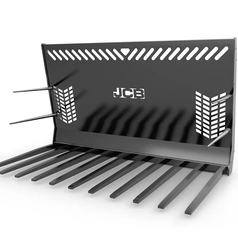 High capacity grass forks