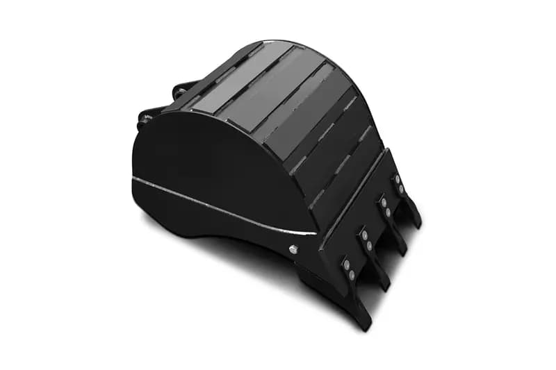 Ribbed bucket