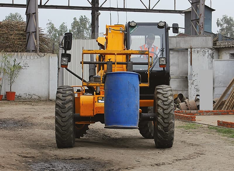 Single drum handler