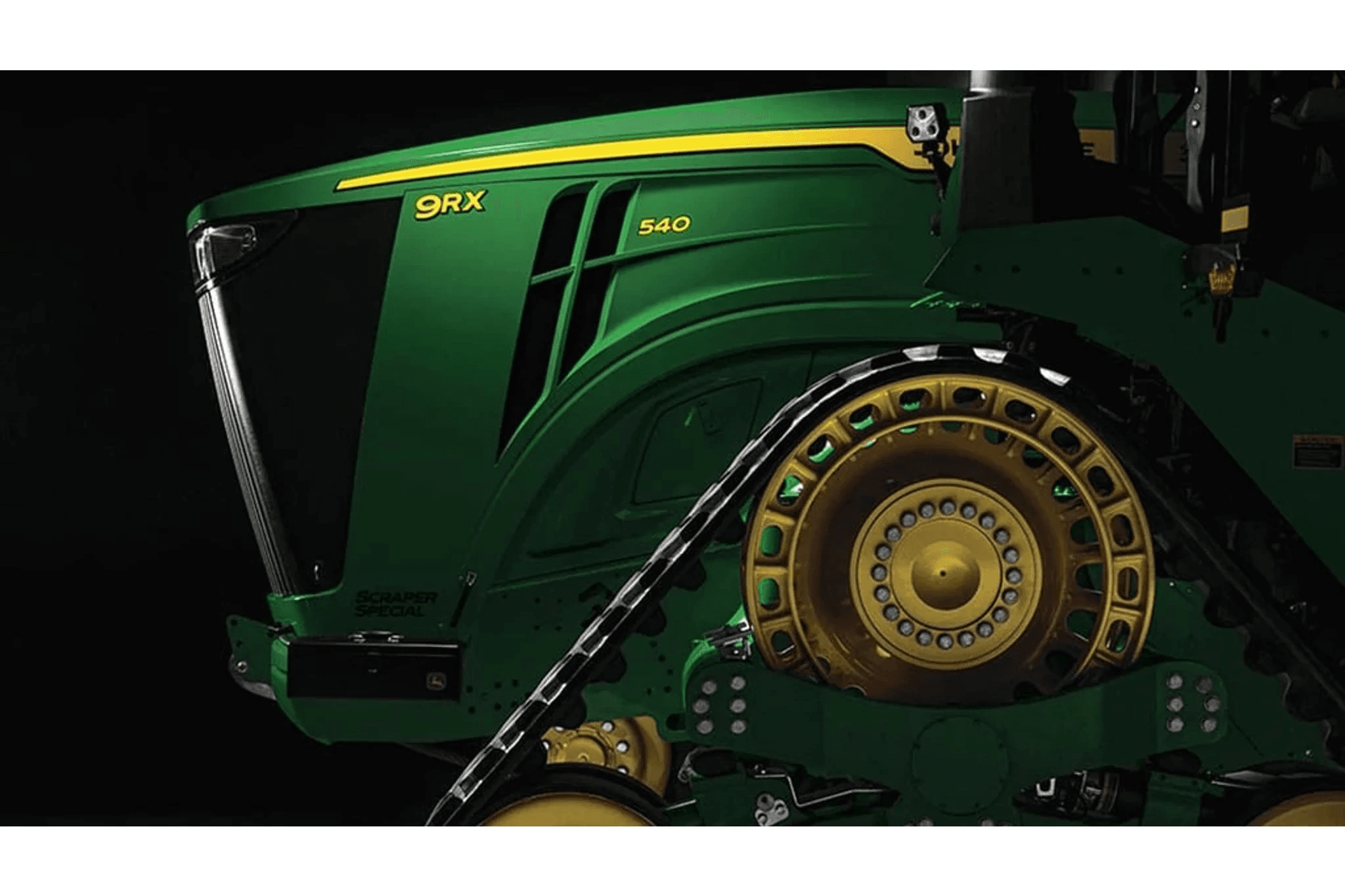 9RX 540 Scraper Special Tractor