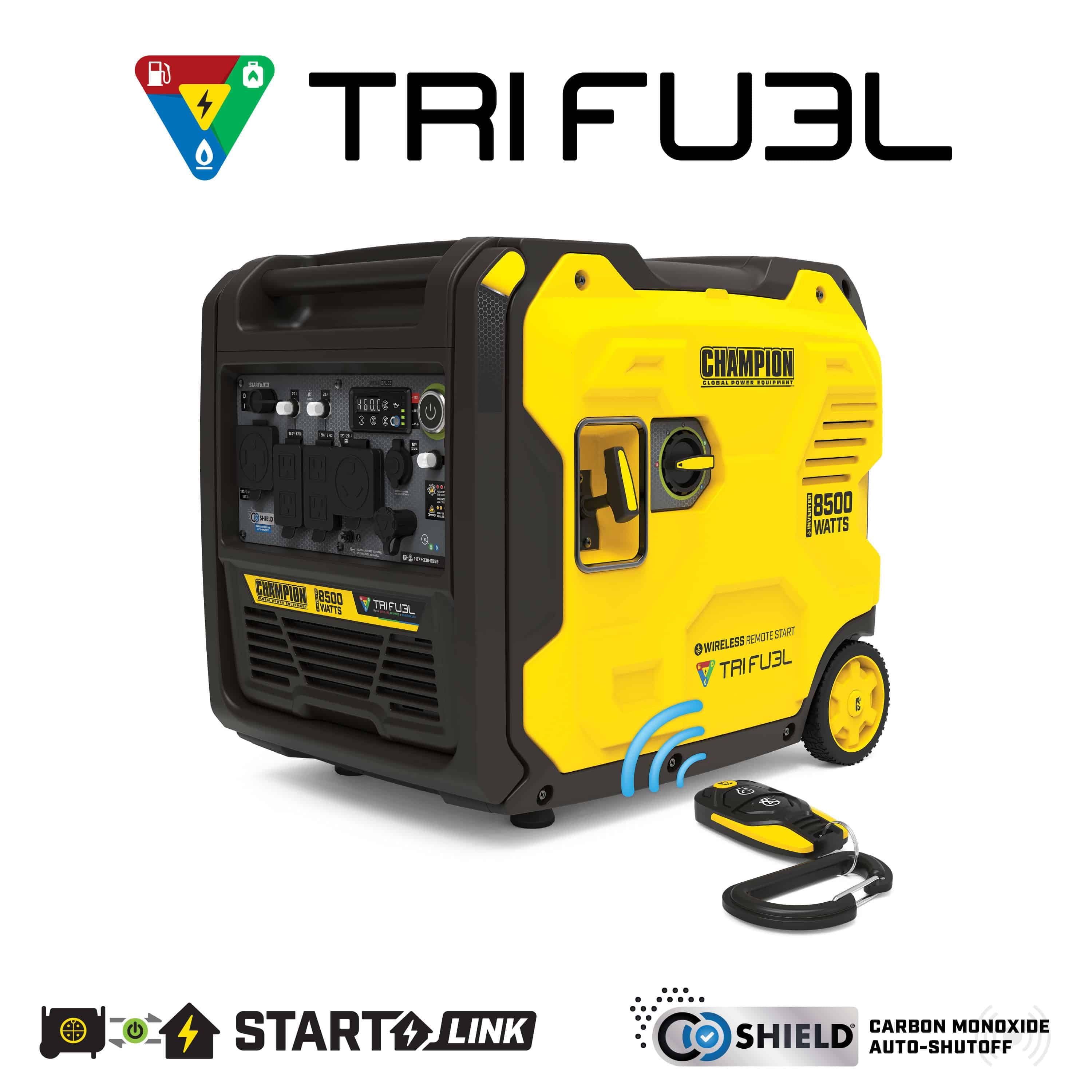 8500W Wireless Start Tri Fuel Inverter