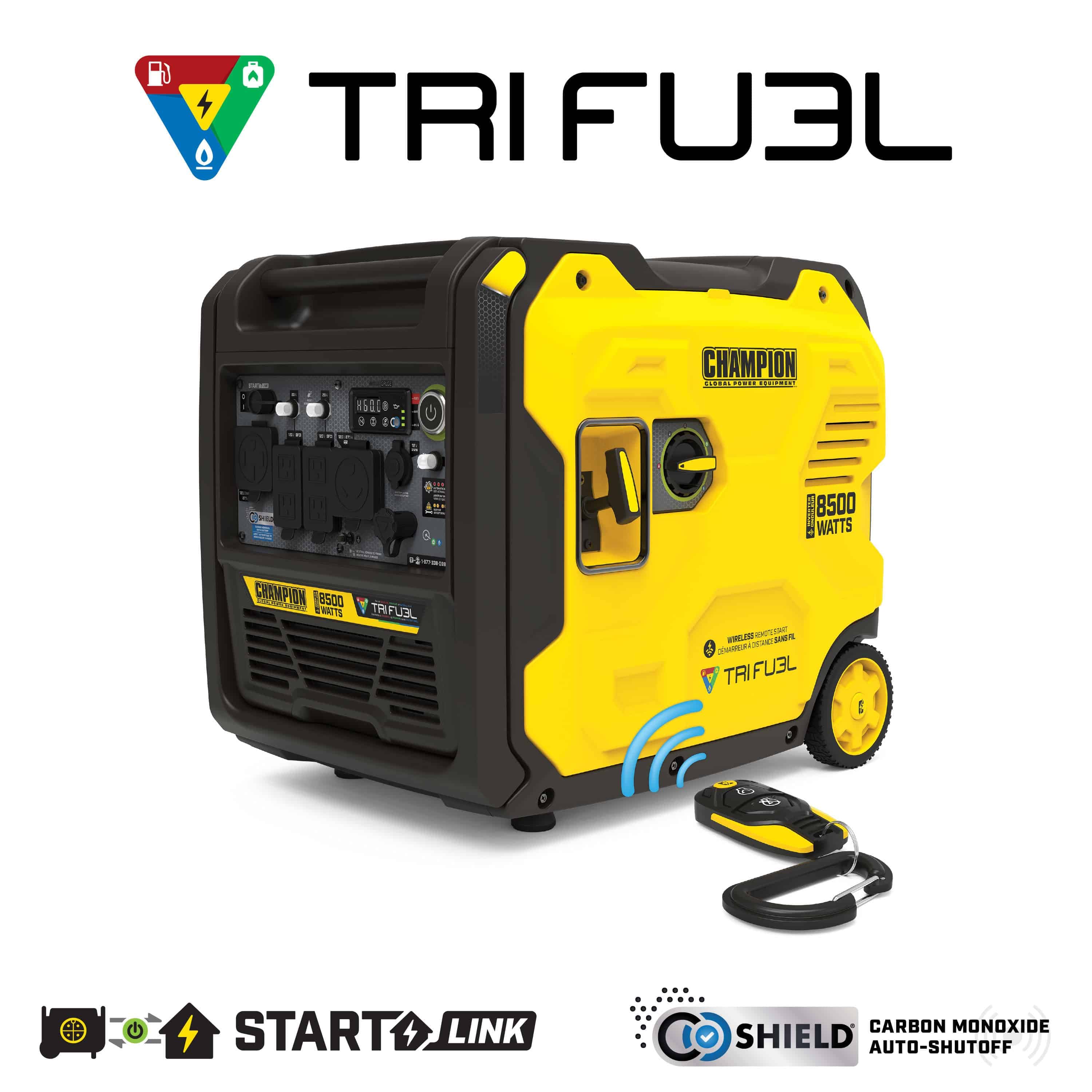 8500W Wireless Start Tri Fuel Inverter