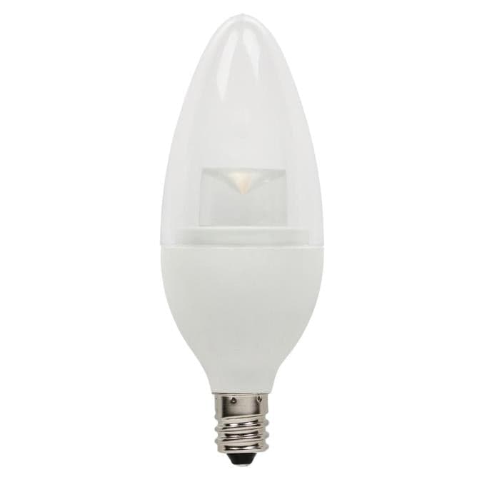B11 2.8-Watt (25 Watt Equivalent) Candelabra Base Bright White Dimmable LED Lamp