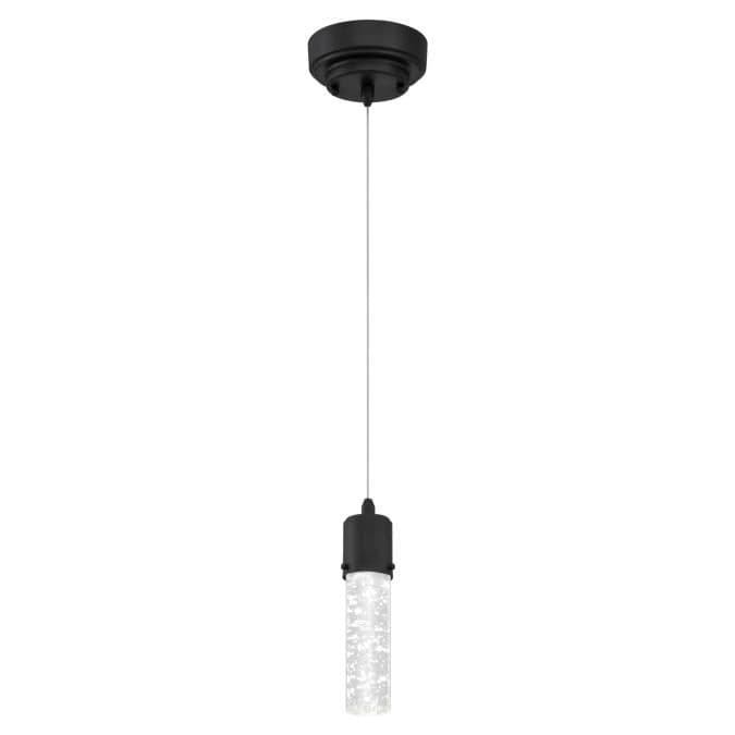 Cava One-Light LED Indoor Mini Pendant, Matte Black Finish