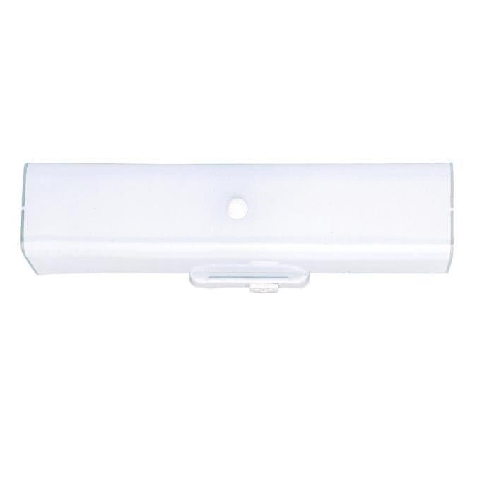 Two-Light Interior Wall Fixture with Ground Convenience Outlet