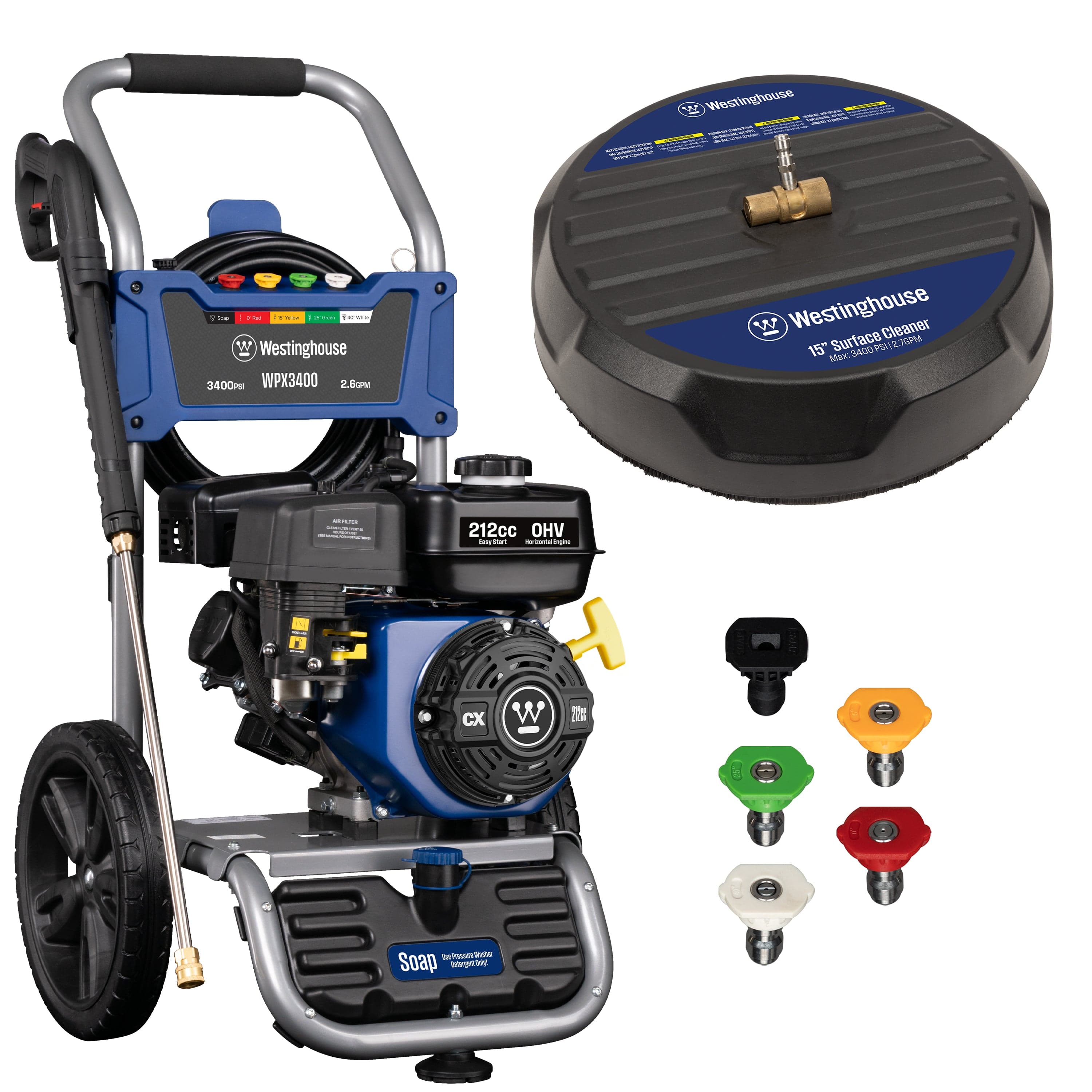 WPX3400SC Pressure Washer Kit
