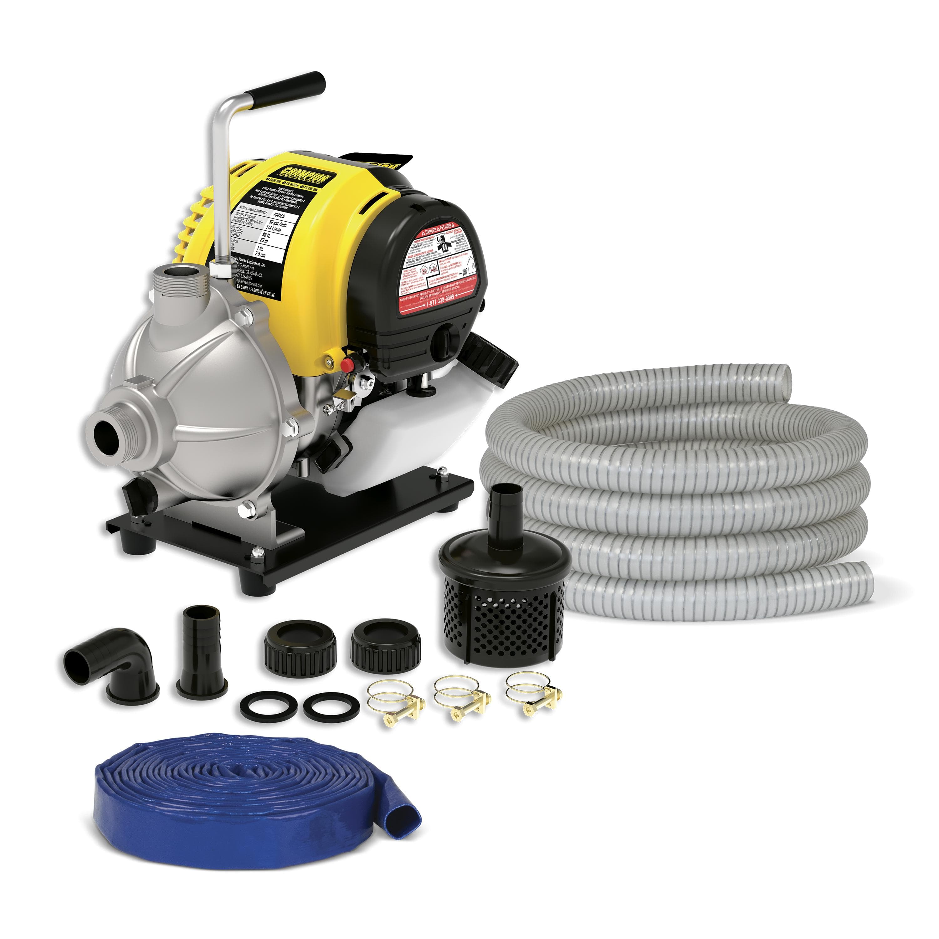 1-in. Water Pump with Hose Kit