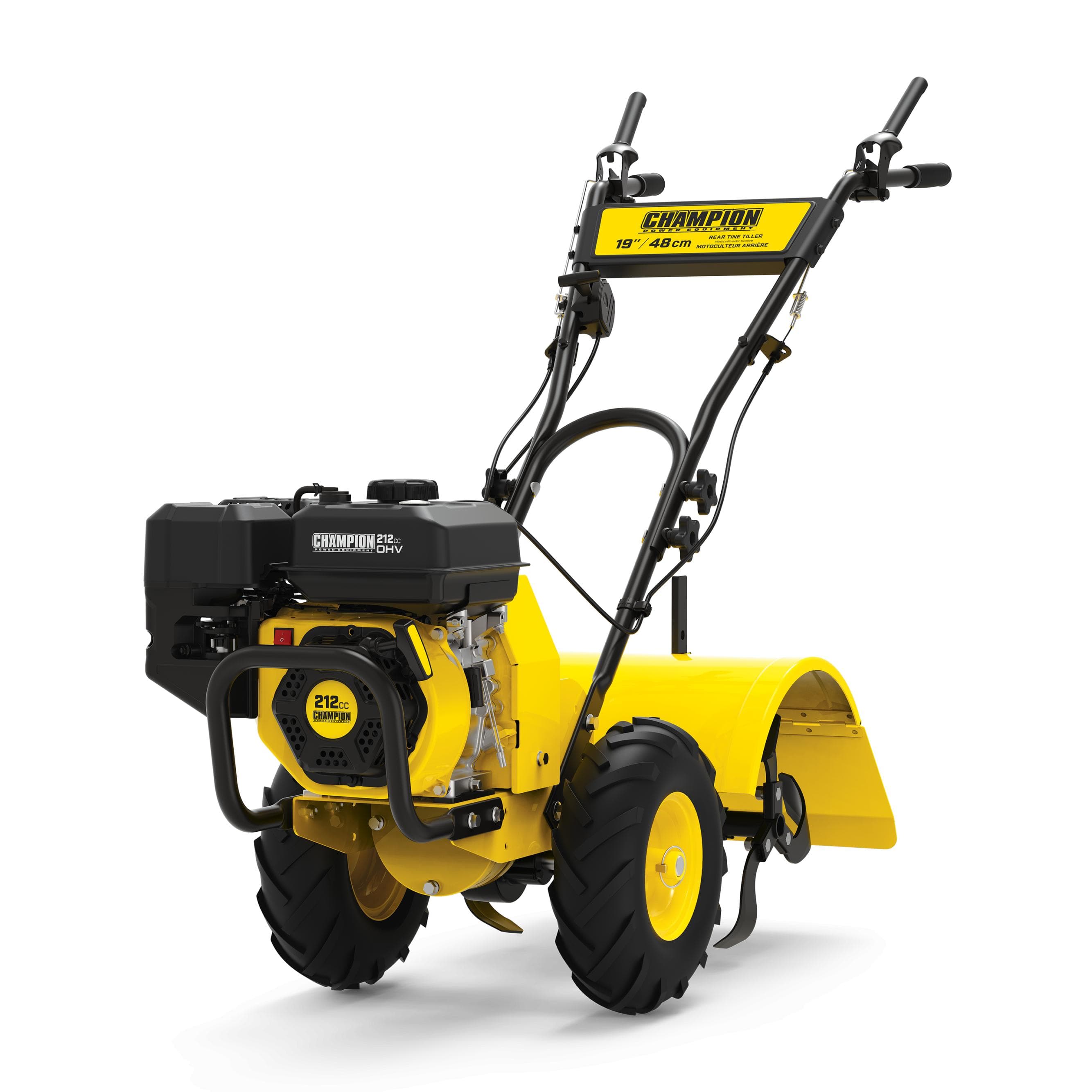 19 in. Rear Tine Tiller
