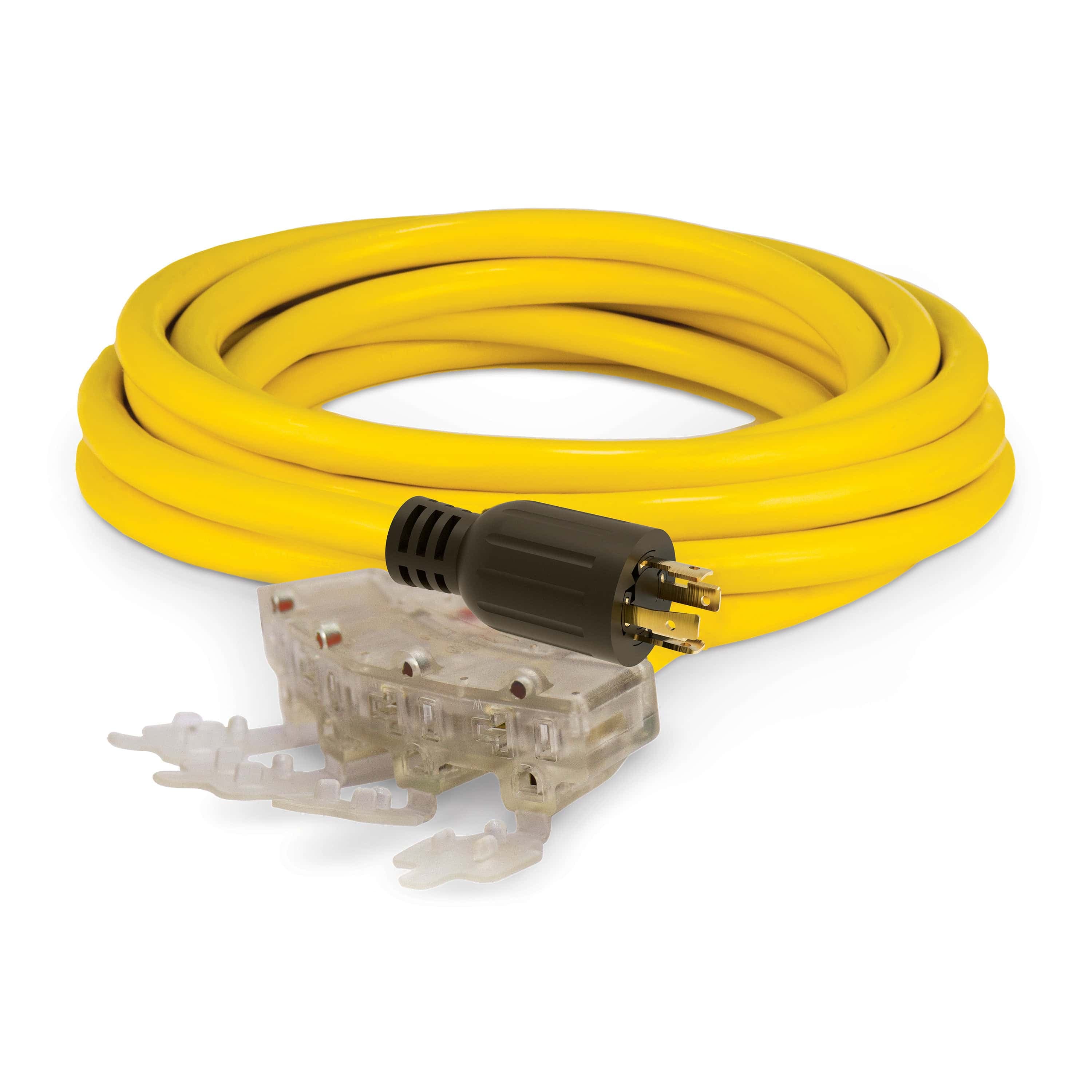 25 ft. 30A 125/250V Generator Extension Cord