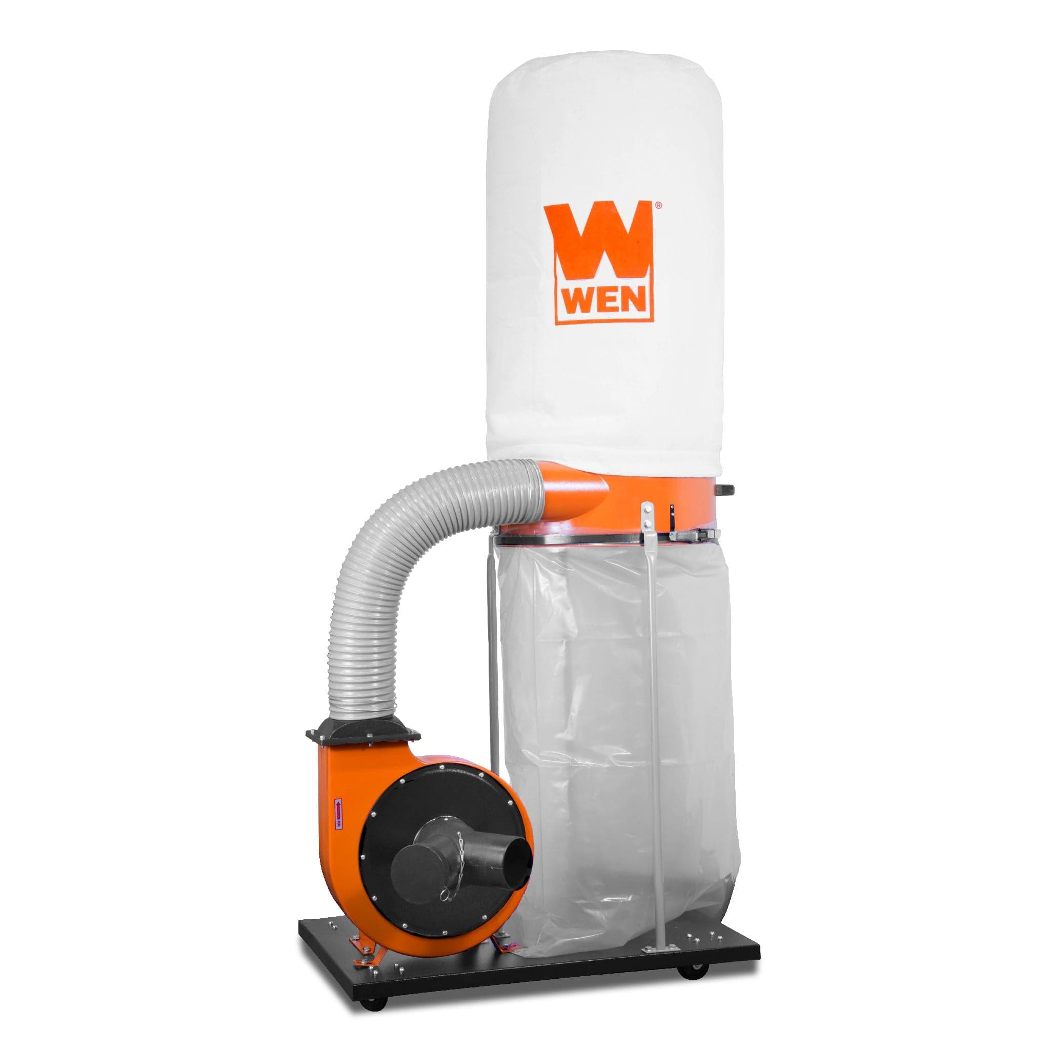 WEN 3403 1,500 CFM 16-Amp 5-Micron Woodworking Dust Collector with 50-Gallon Collection Bag and
