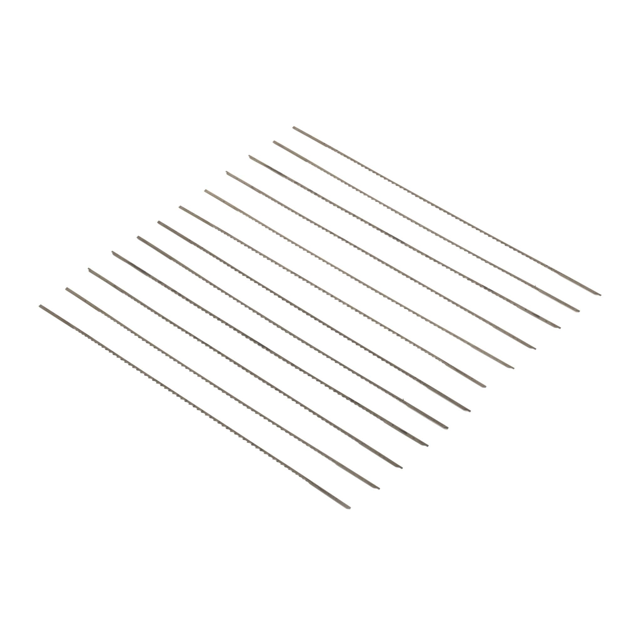 WEN BLR712 #7R 11.5 TPI Reverse-Tooth Pinless 5-Inch Scroll Saw Blades (12 Pack)