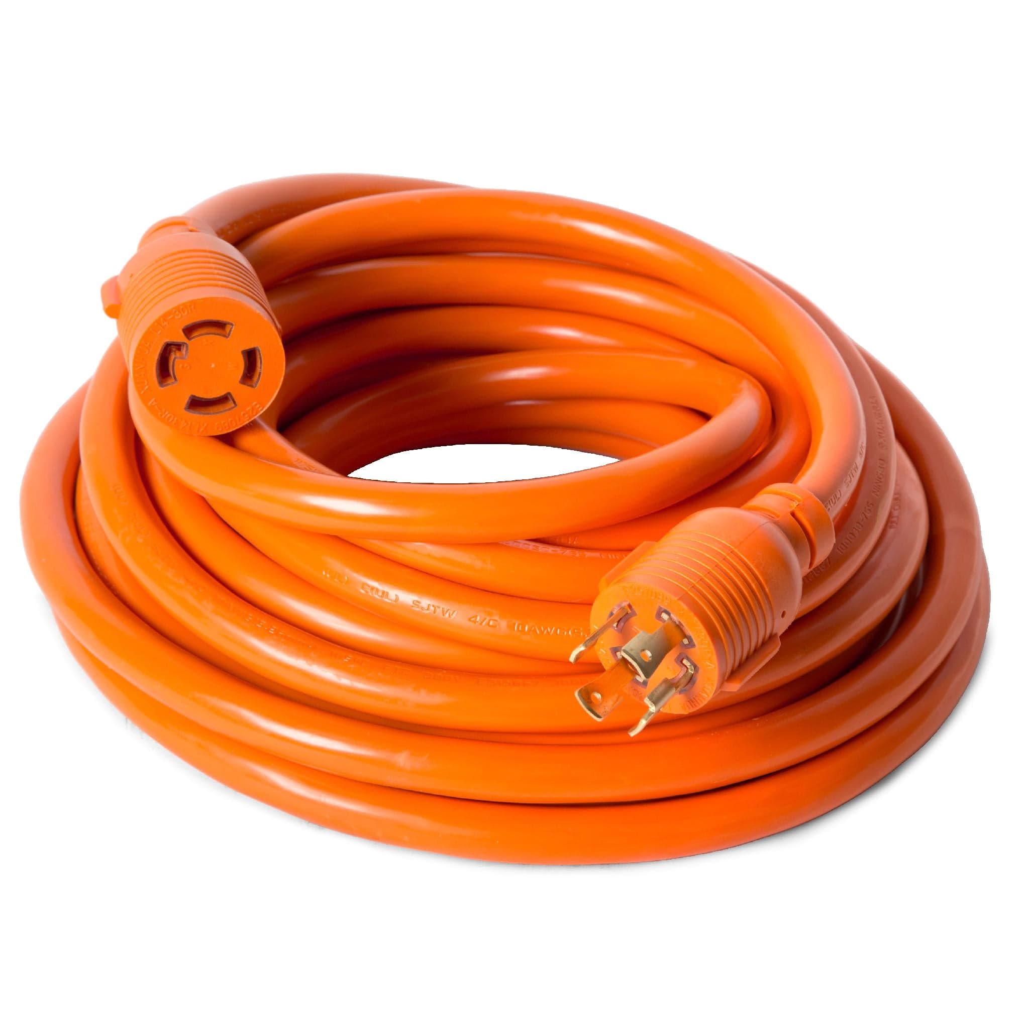 WEN PC3040 250V 30-Amp Generator Power Cord for Manual Transfer Switches, 40-Foot