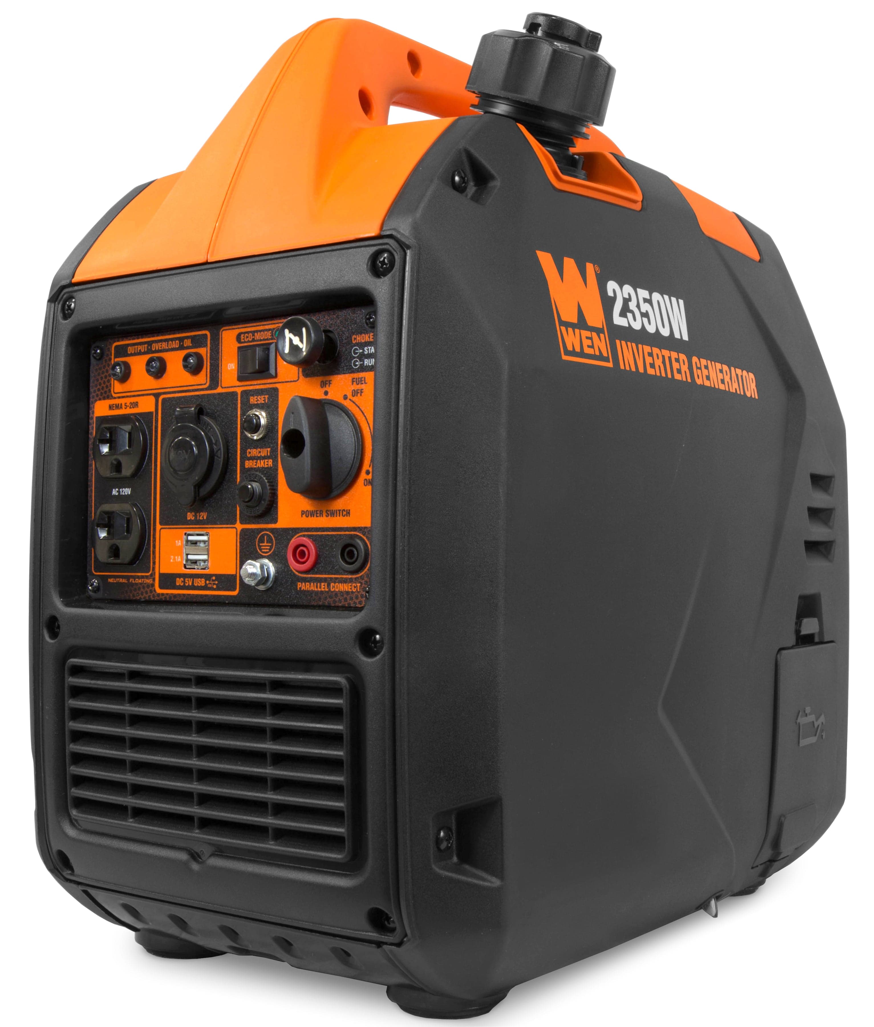 WEN R56235i Super Quiet 2350-Watt Portable Inverter Generator with Fuel Shut Off