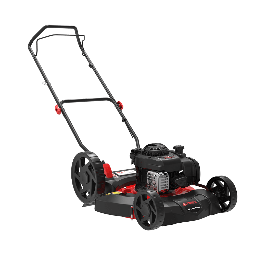 21'' Gas Push Lawn Mower with 125cc B&S Engine 2 in 1 Mulching & Side Discharge with 5 LM2N1-HWP