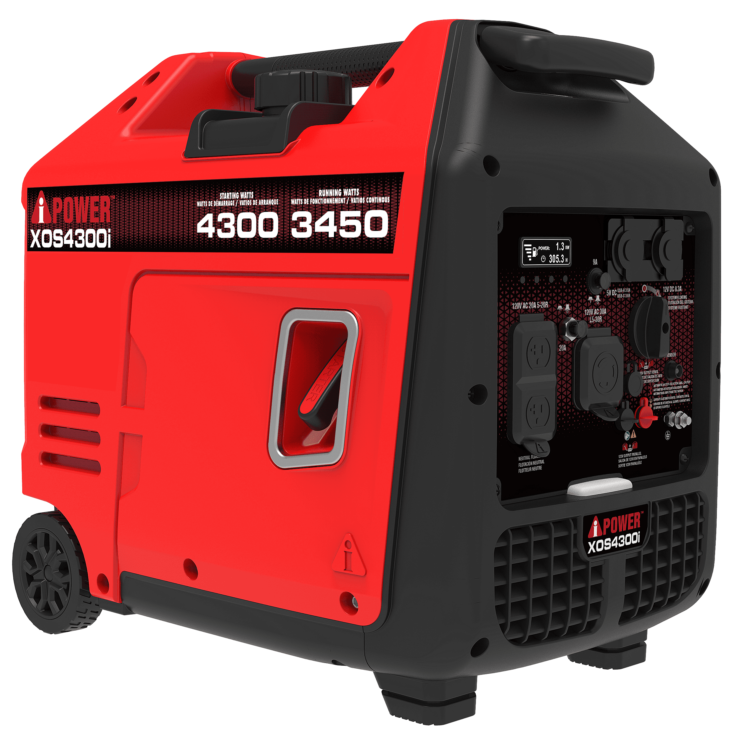 XOS4300i 4300Watt Inverter Generator