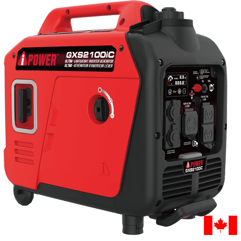 2100W Portable Inverter Generator, 1700 Running Watts, Ultra Lightweight, RV Ready GXS2100iC