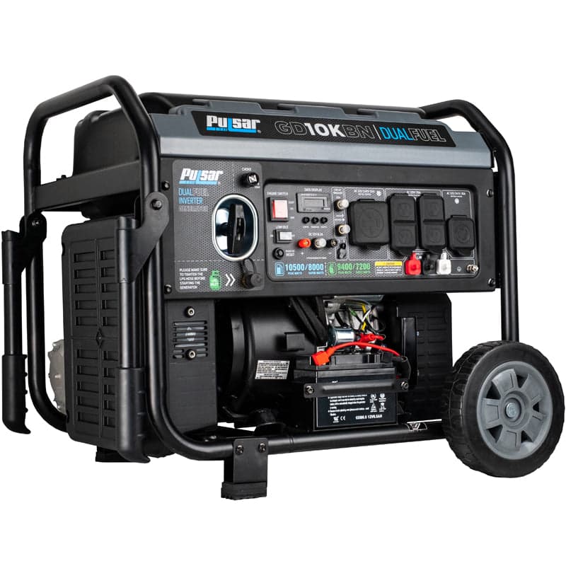 10,500 Watt Dual-Fuel Inverter Generator