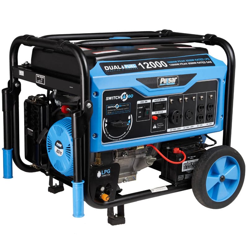 12,000 Watt Dual-Fuel Portable Generator