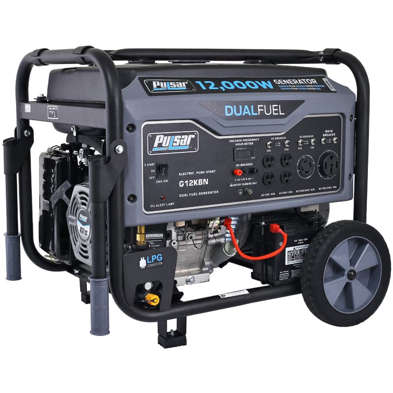 12,000 Watt Dual-Fuel Portable Generator