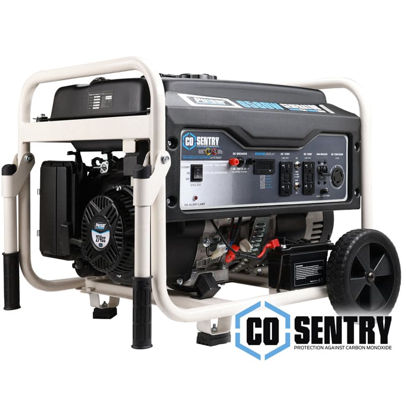 6,580 Watt Portable Generator with CO Sentry
