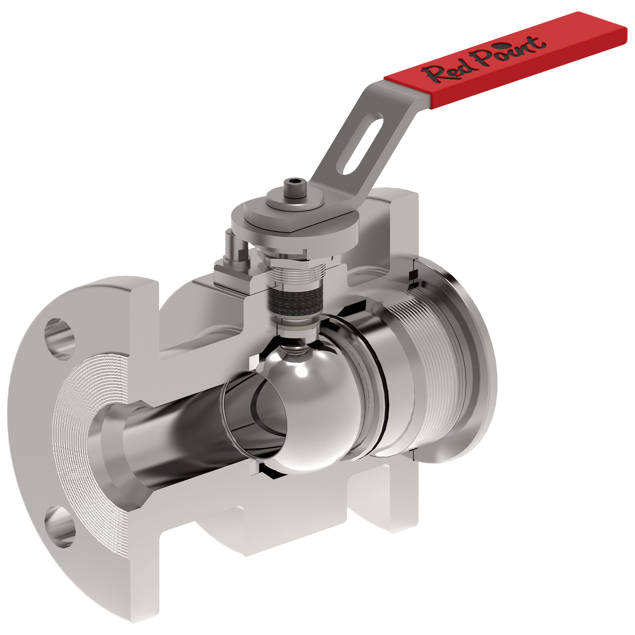 Red Point® End-Entry Construction Ball Valve