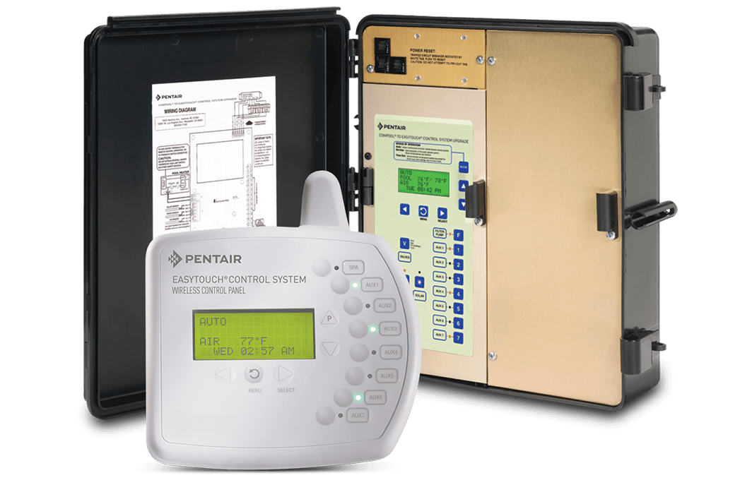 Compool Control Systems to EasyTouch Upgrade - With new system transformer kit