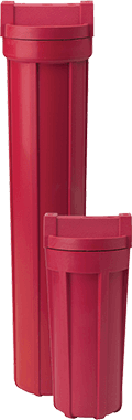 Pentek High Temperature Series - 3/4" #20 Standard Red/Red High Temperature w/o PR