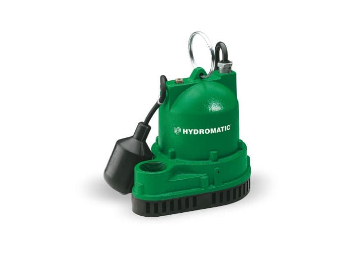 Pentair Hydromatic W/D/V-A1 Cast Iron Sump Pumps - V-A1