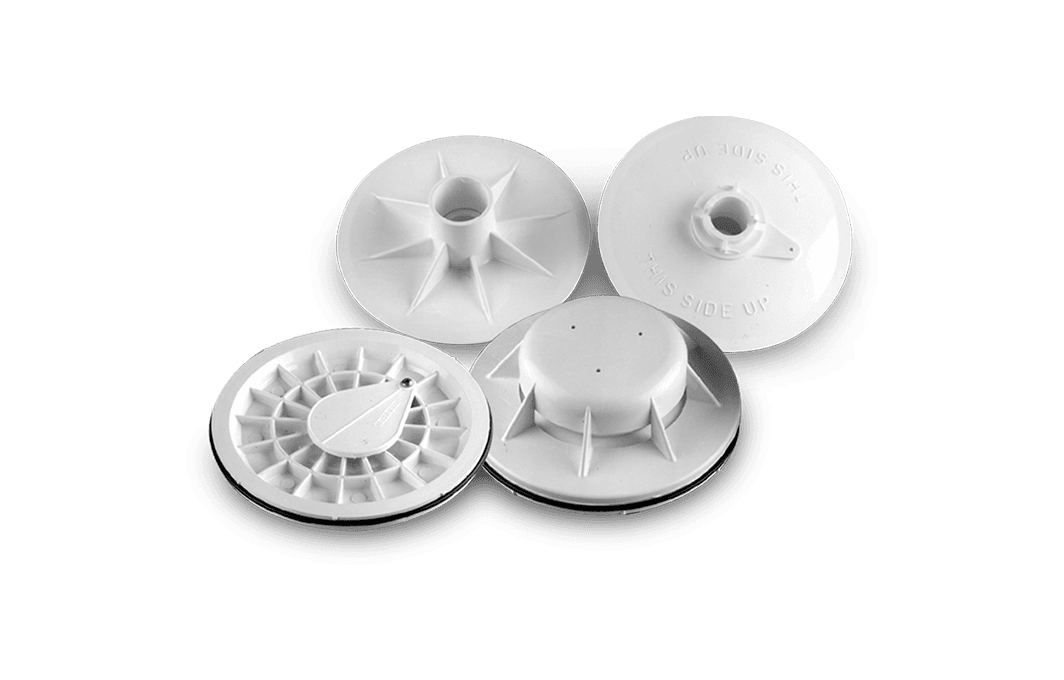 Bermuda Skimmer and White Goods Kits - Vacuum plate/insert assembly, white