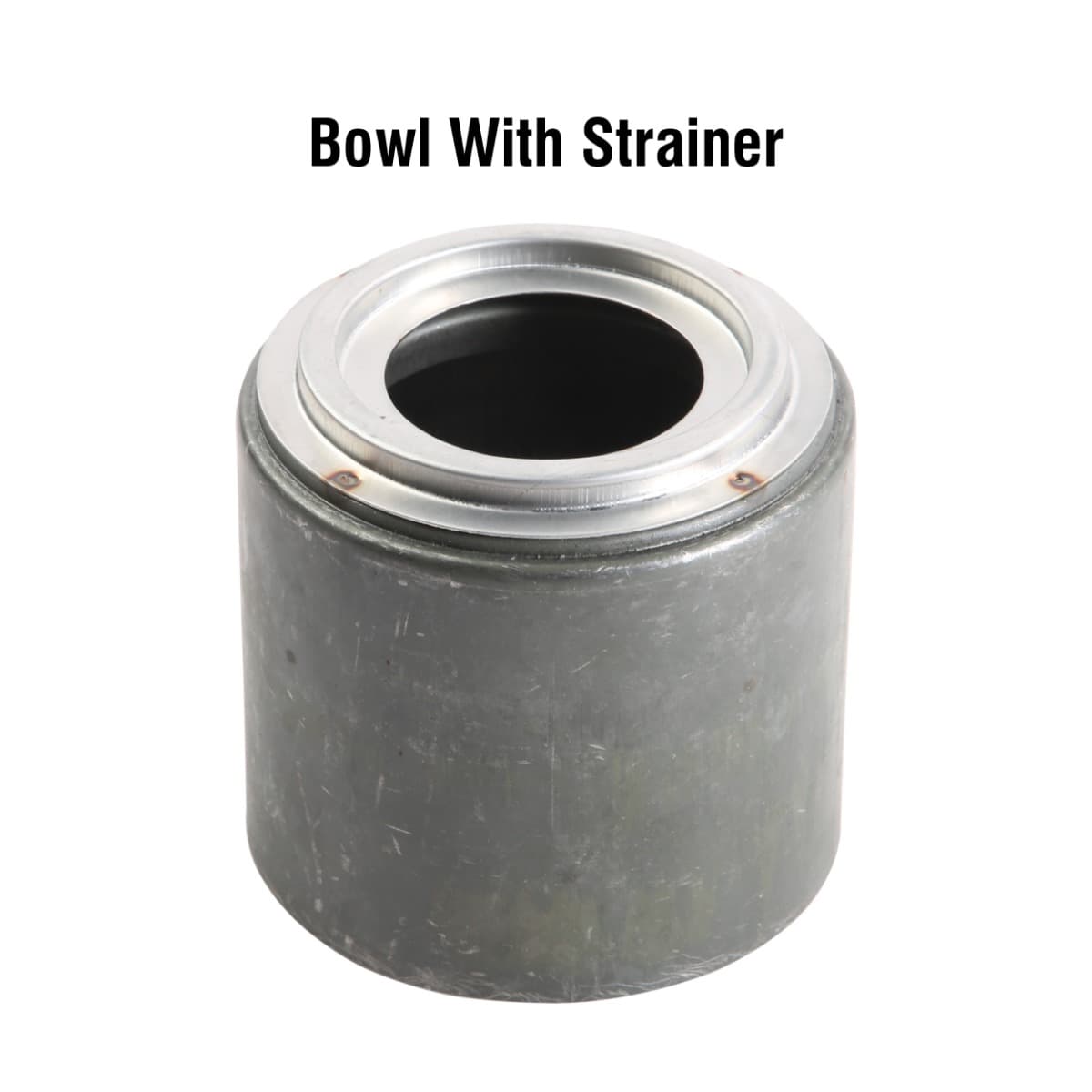 BOWL WITH STRAINER CENTERING 25