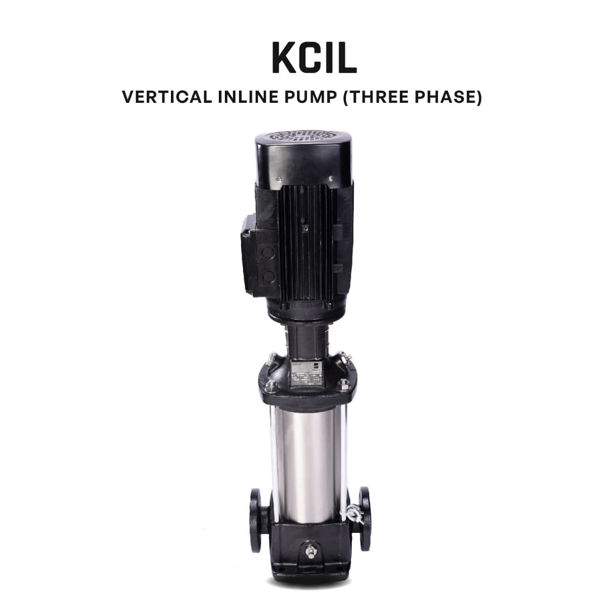 Vertical Multi Stage Inline Pump, KCIL5-29, 5 HP, Three Phase, 415 Volts, Size 32 mm X 32 mm