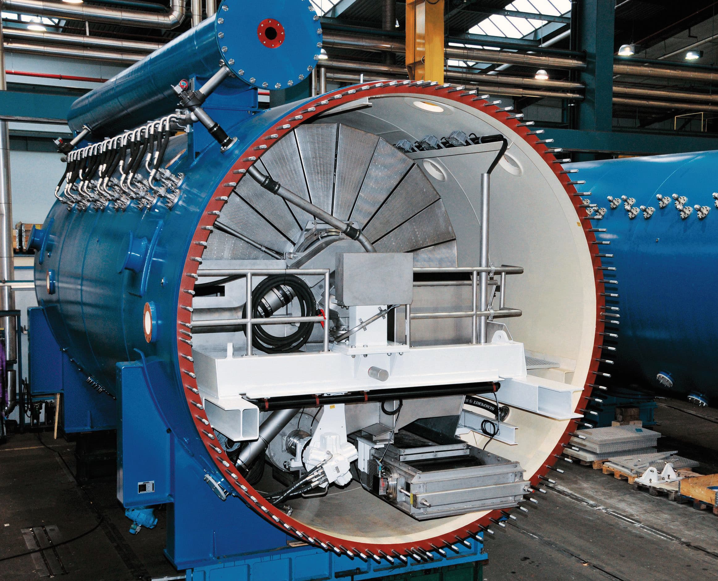 Hyperbaric disc filter HBF