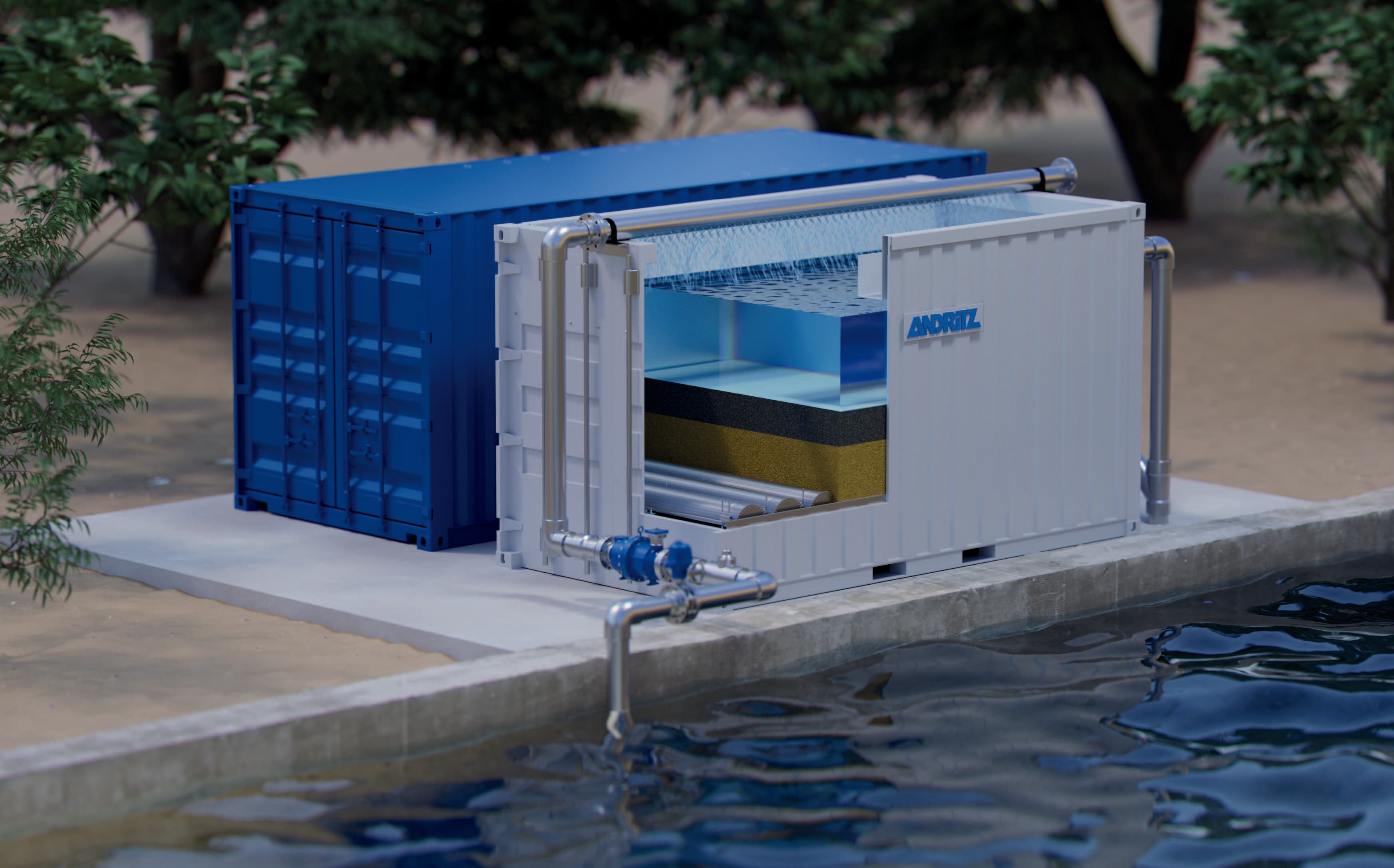 Mobile filtration unit
