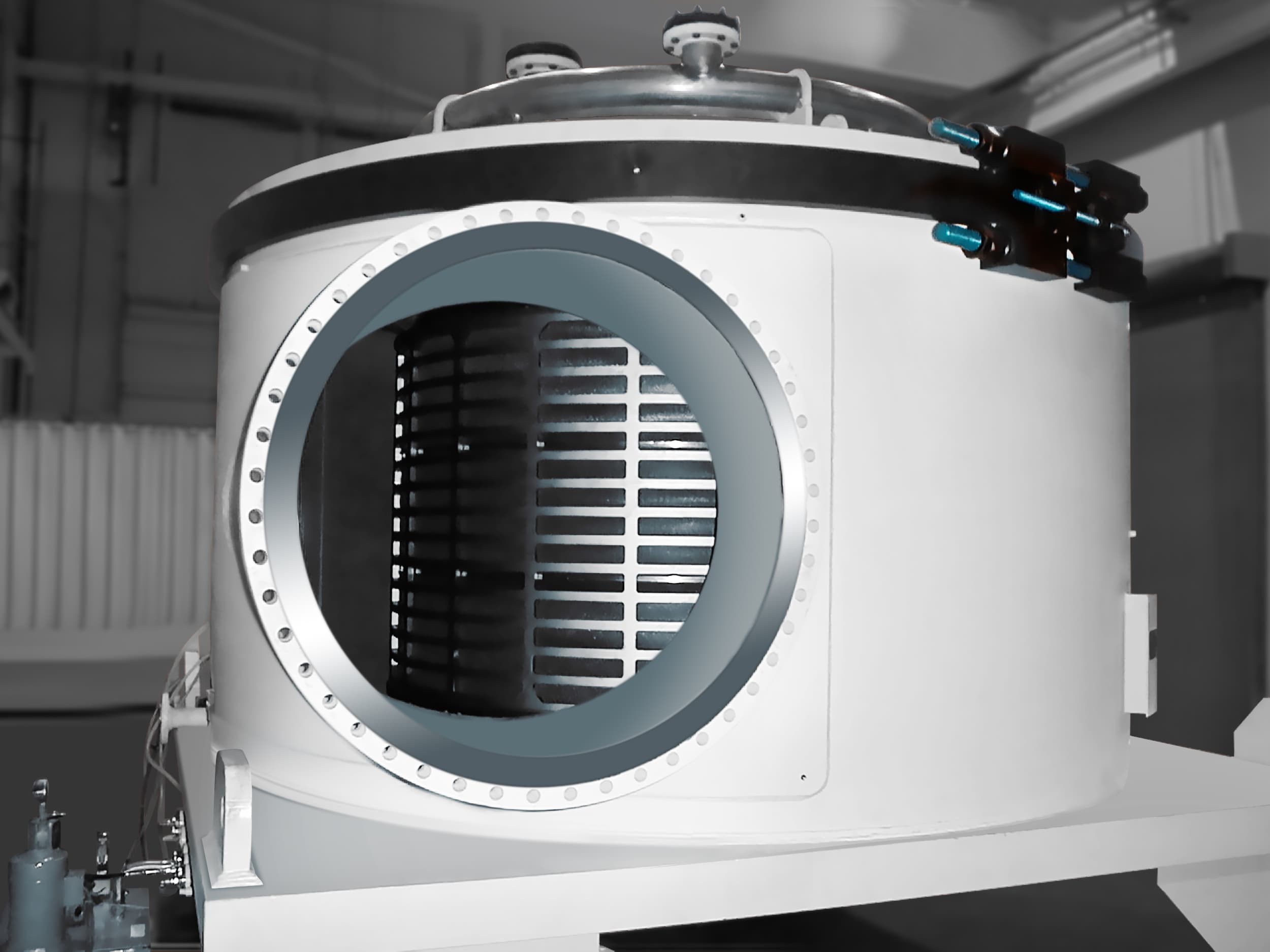 Rotating packed-bed centrifuge RPB