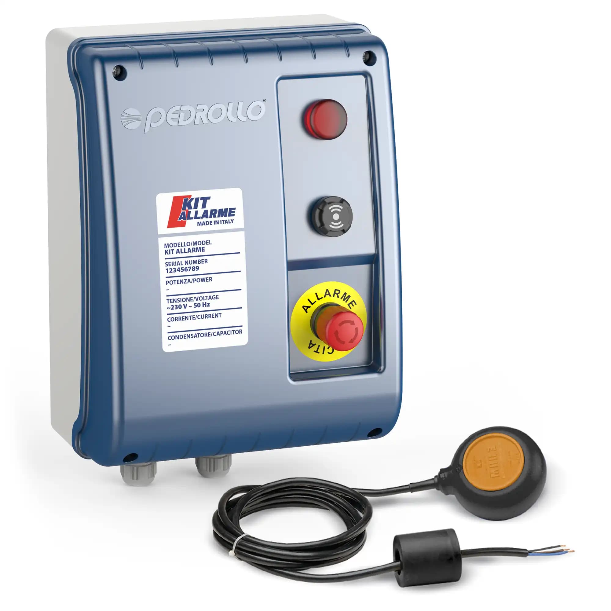 Pedrollo KIT ALLARME Control Panels & Device