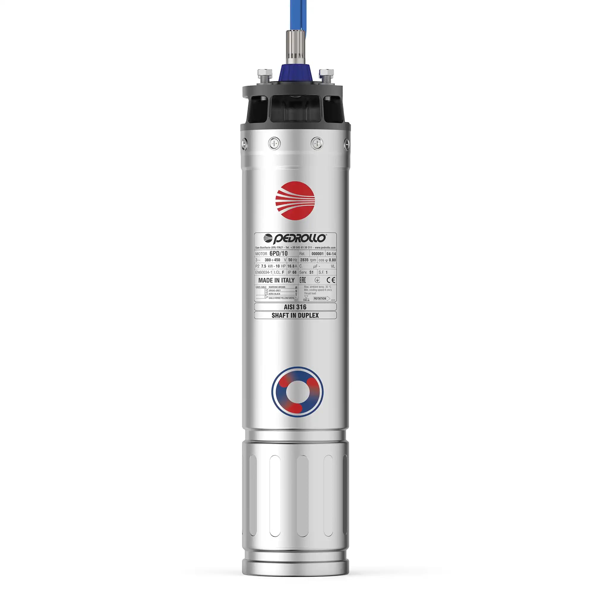 Pedrollo 6PD / 50 Submersible Motor