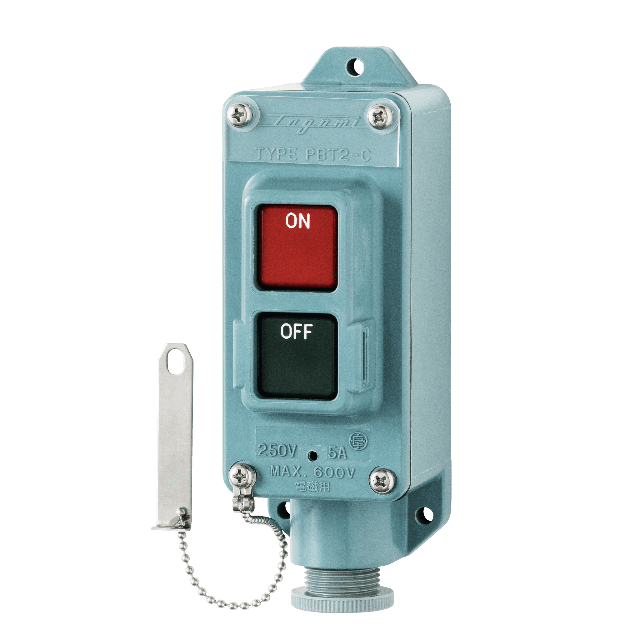 Togami PBT2-C-XG Water and Corrosion-Proof Control Switch(Wall Mounting Type / Pillar Type)