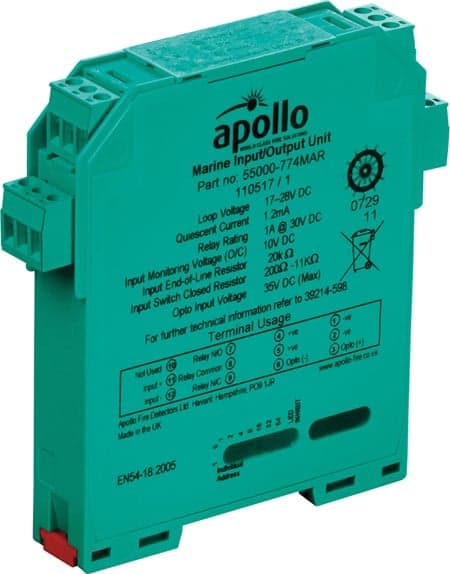 XP95 Marine DIN-Rail Input/Output Module [SIL2]