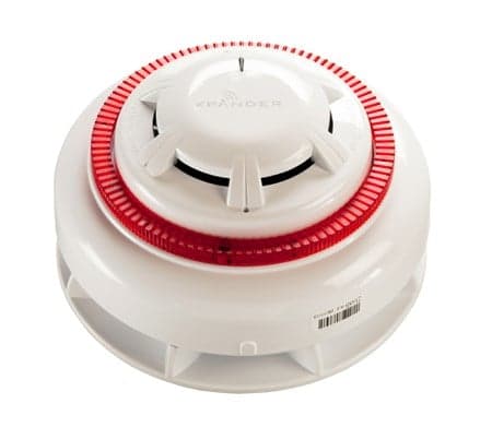 XPander Optical Smoke Detector with Sounder VID Base (Red Flash)